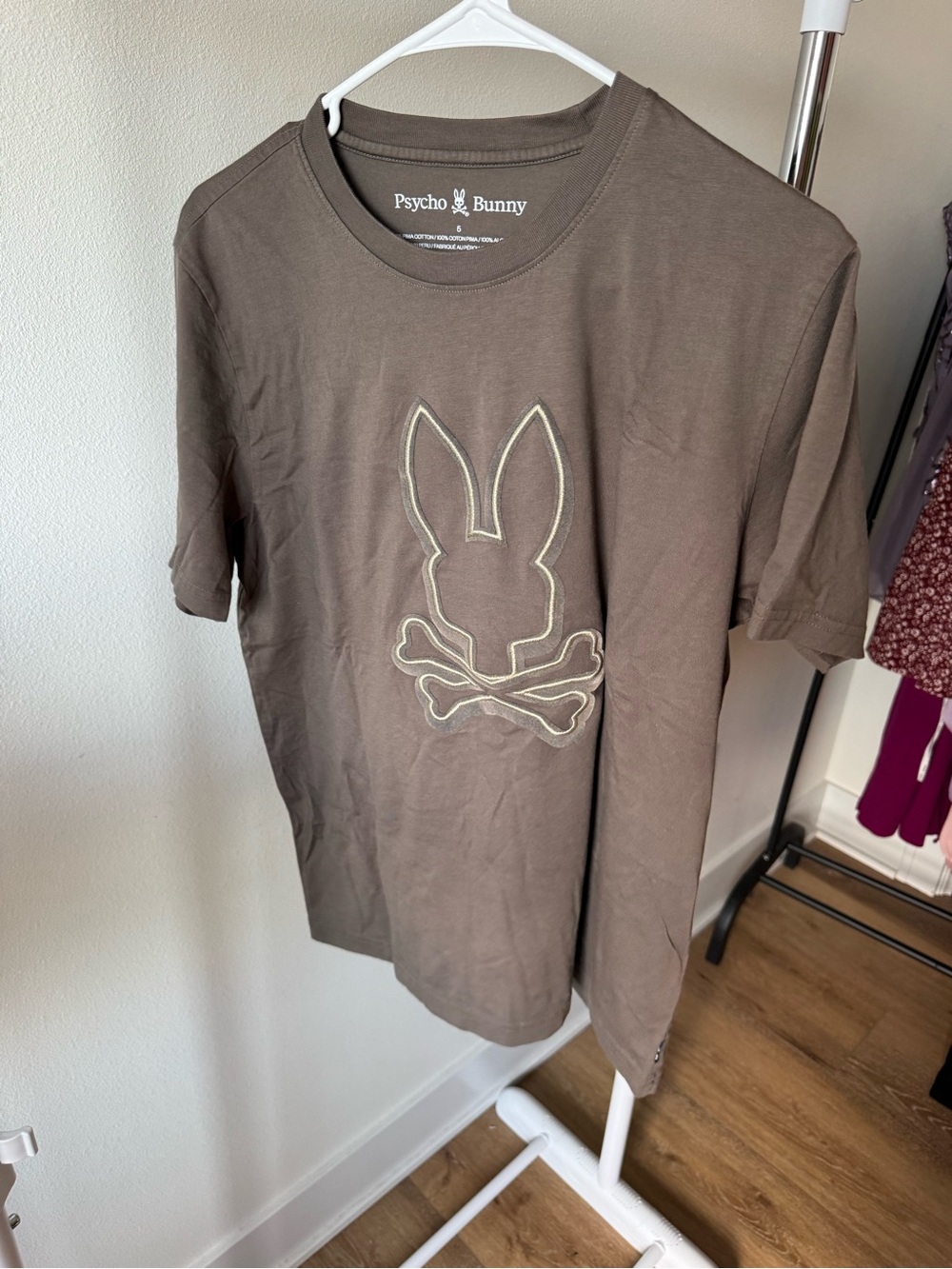 PSYCHO BUNNY MENS T SHIRT Size 5 (Medium)